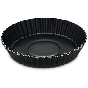 Fôrma para Torta e Bolo Alumínio 24 cm Preta Brasil Tramontina