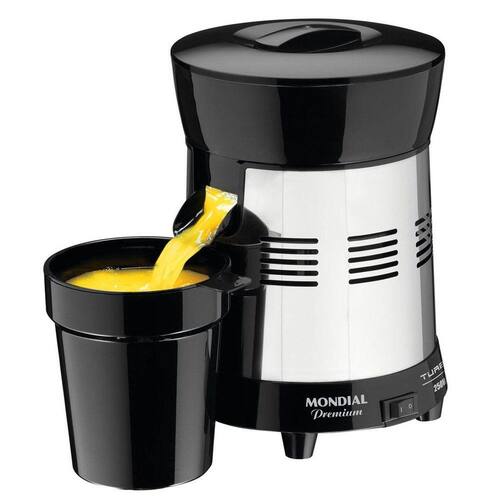 imagem-Espremedor De Frutas Turbo Premium 250W Mondial - E-10 - Bivolt