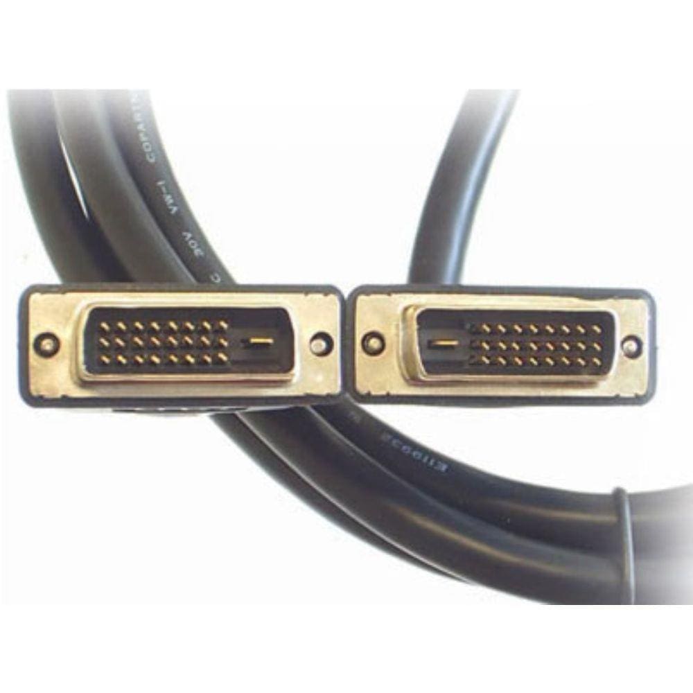 Cabo DVI-D - 10 metros - Dual Link - 24+1 Pinos - Gold Flash