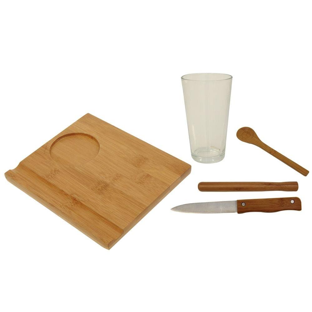 Conjunto Para Caipirinha Drinks Coquetel 5 Peças 3395 Mor