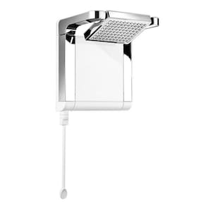 Ducha Acqua Star Ultra 220V 7800W Branco e Cromado - Lorenzetti