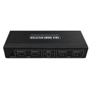 Multiplicador de Vídeo - Vídeo Splitter - 4 saídas HDMI - HUB0028