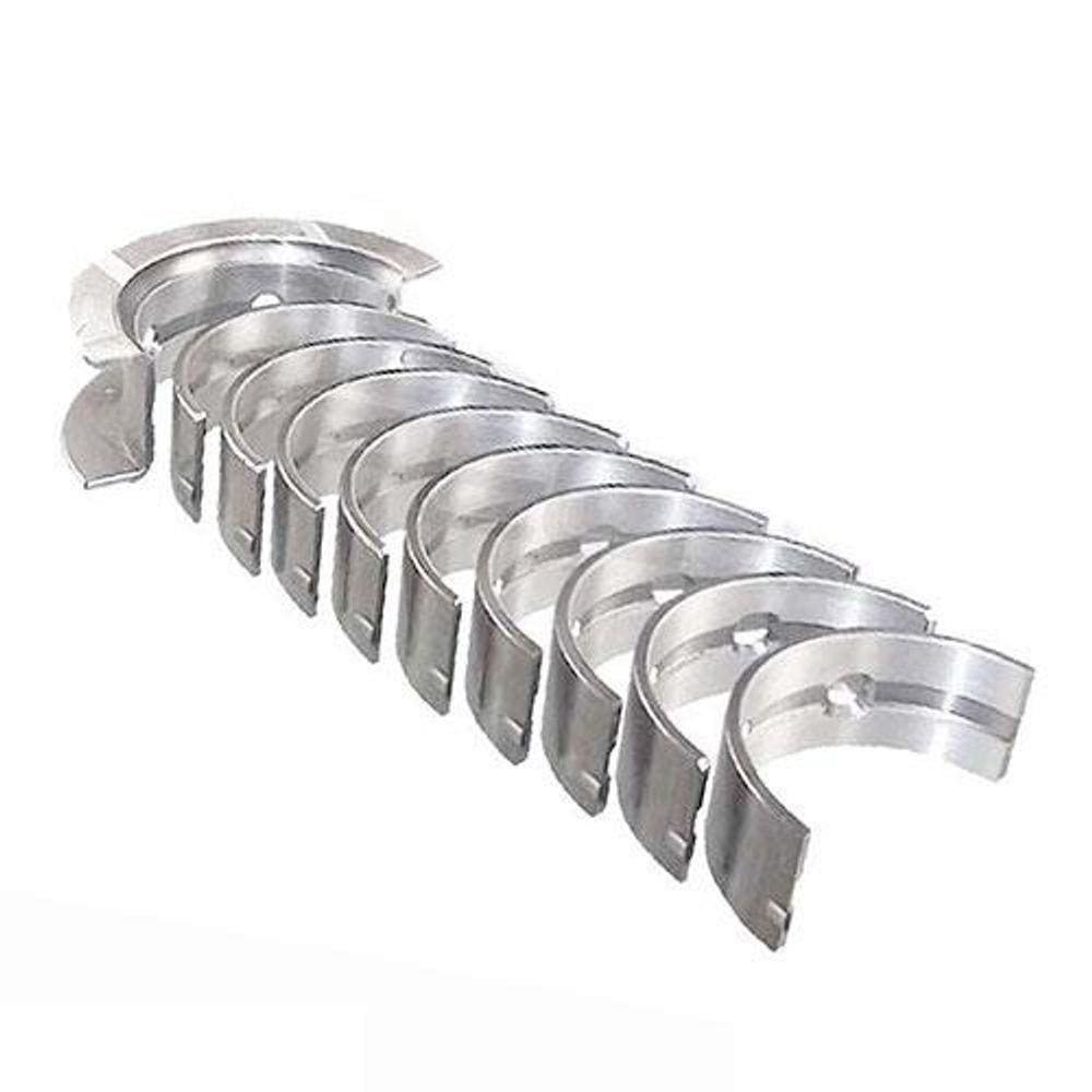 Bronzina de mancal - Metal Leve - Fusca/Brasilia/Kombi 1300 1500 1600 - refrigeração a ar - jogo - SBC-105-J-025