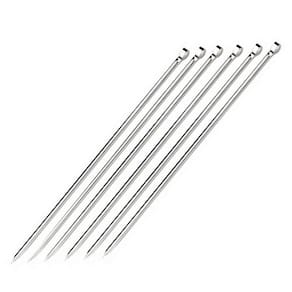 Conjunto De Espetos 40cm Inox 6 Peças Tramontina