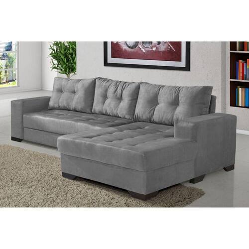 Sofá 5 Lugares Dijon com Chaise Direito Suede é ruim? Sofá 5 Lugares Dijon com Chaise Direito Suede é boa?