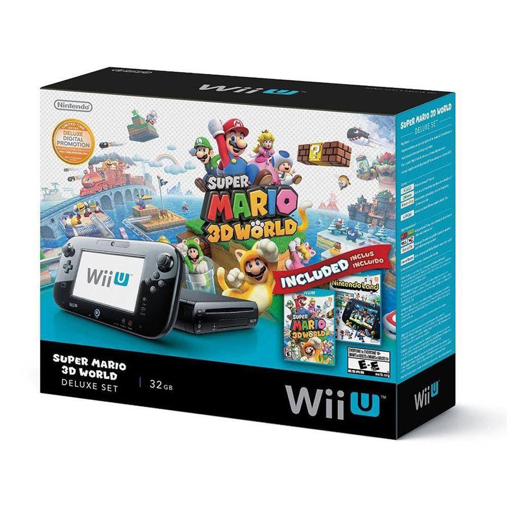 Console Nintendo Wii U Deluxe 32GB + Jogo | Casas Bahia