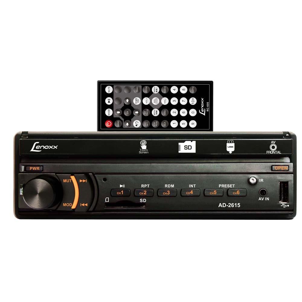 DVD Player Lenoxx AD-2615 Touchscreen com Entrada | Casas Bahia