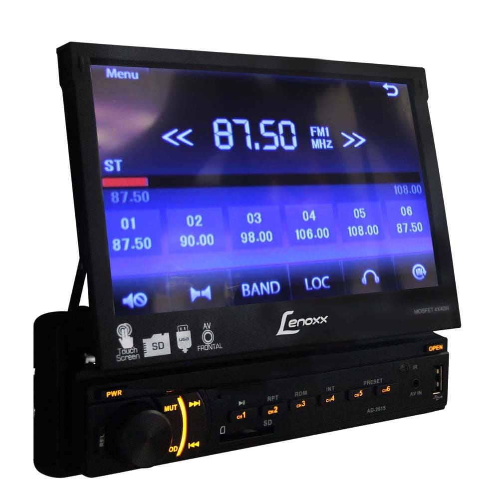 DVD Player Lenoxx AD-2615 Touchscreen com Entrada | Casas Bahia
