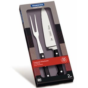 Conjunto Trinchante Century em Aço Inox com 2 Peças - Tramontina
