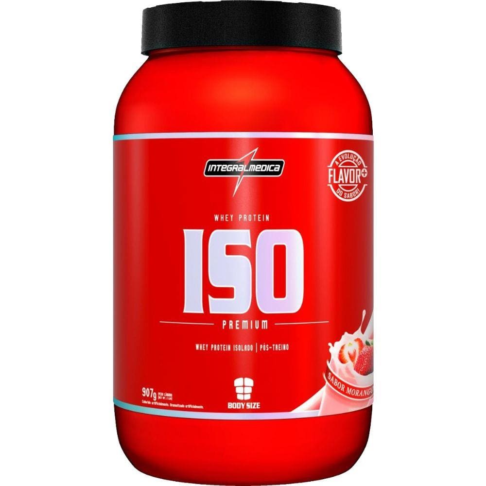 Iso Premium 907g - Morango