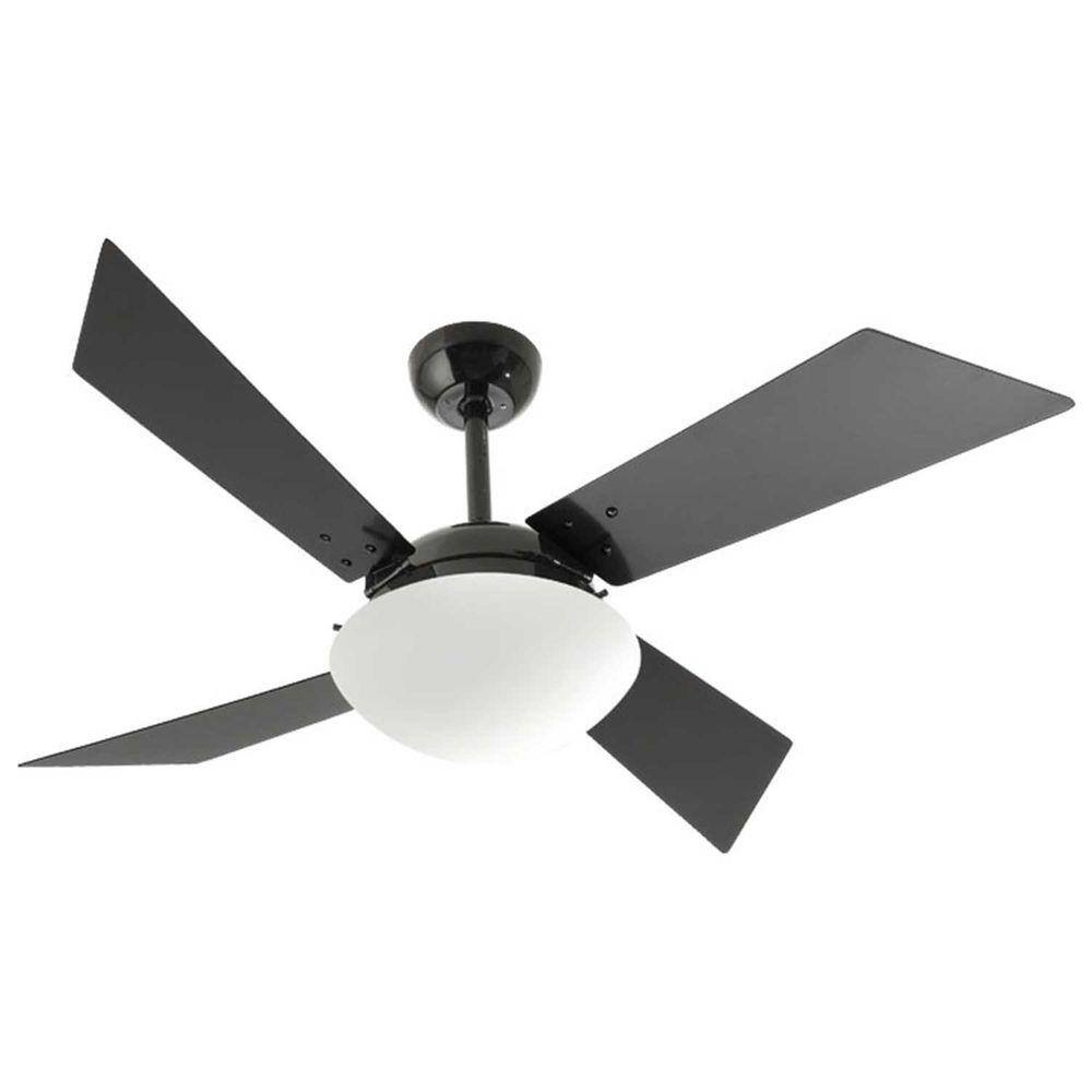 Ventilador VR Lux Volare Nero VR42 Tech Preto - 110V-127V