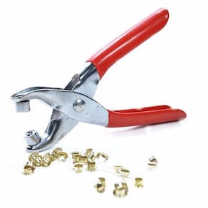 Alicate Para Ilhós Com Ilhoses De Confira