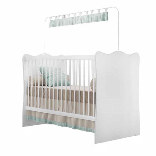 imagem-Berço Doce Sonho Branco Moveis Qmovi