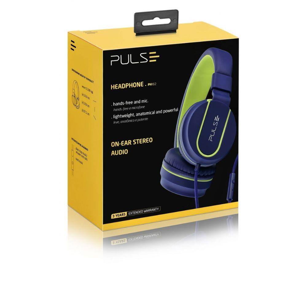 Multilaser | PULSE FONE DE OUVIDO FUN BLUETOOTH SERIES AZUL-VERDE - PH218 |  Suporte Multilaser