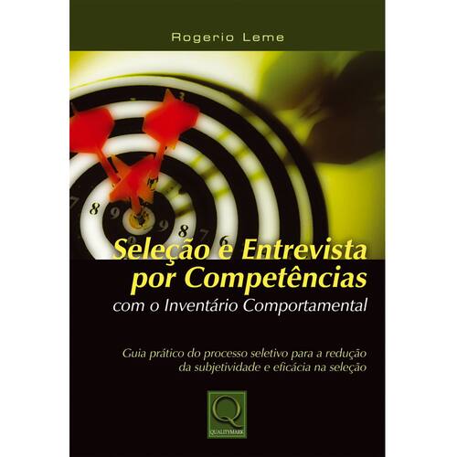 imagem-Livro - Seleção e Entrevista por Competências 