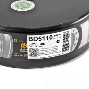 Disco de freio Traseiro Par Santa Fé / Sorento - Fremax BD5110
