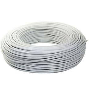 Cabo de Rede UTP cat 5e para rede - Homologado - Branco - metro