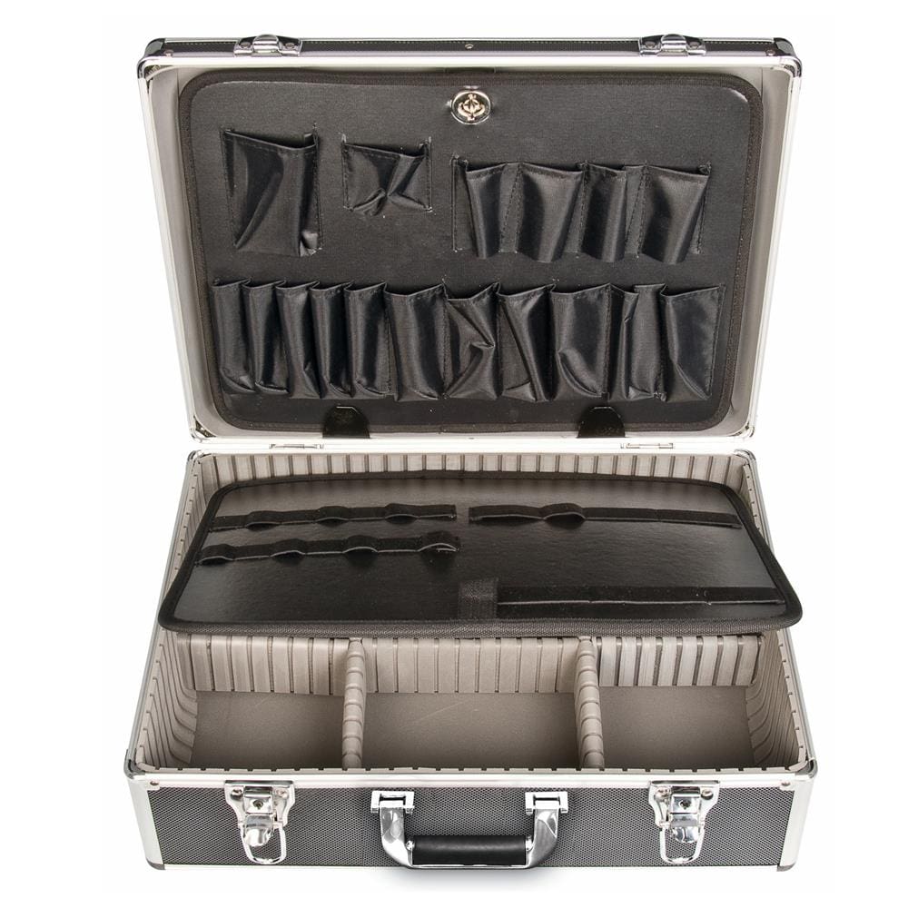 Maleta para Ferramentas Tramontina Pro 44952050 - Preta/Prata