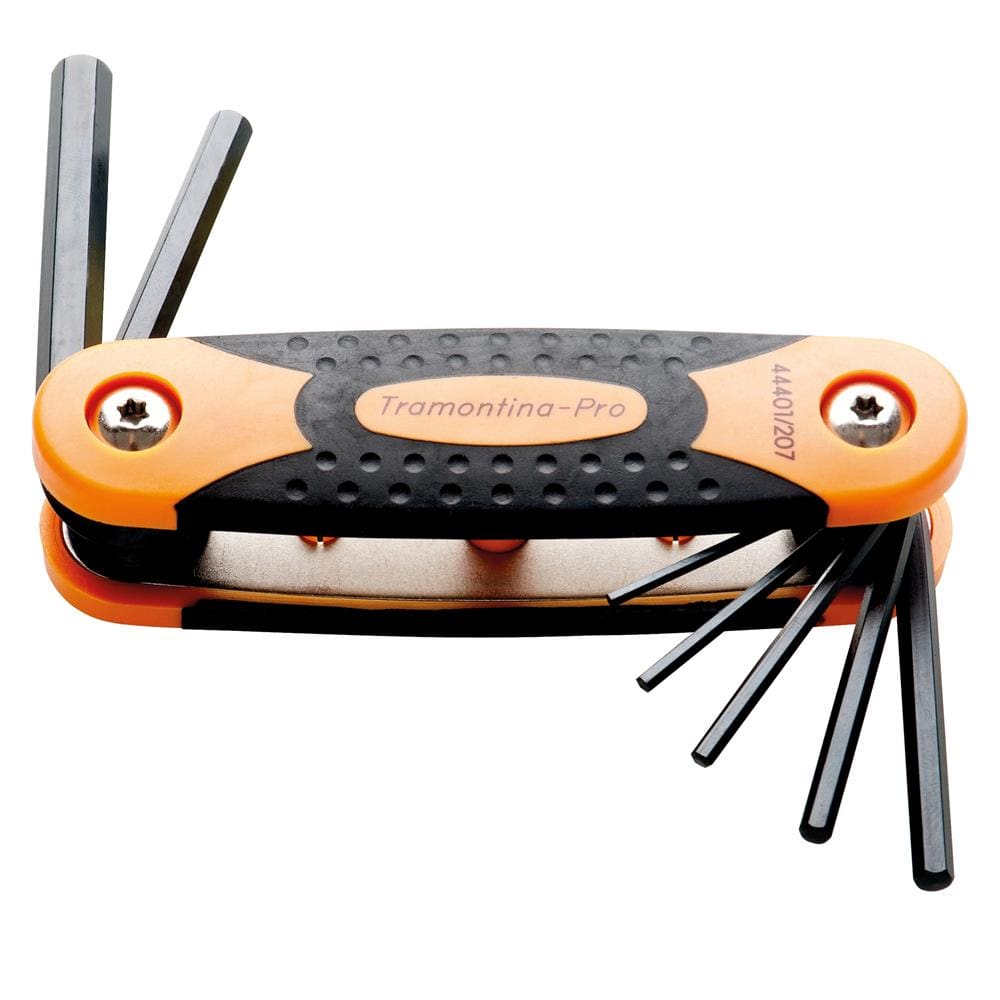 Jogo de Chaves Hexagonais Tramontina Pro com Armação – 7 Peças