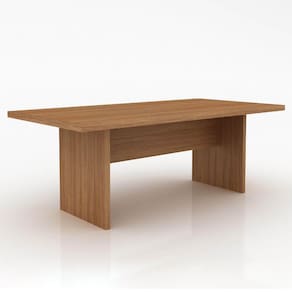 Mesa Reunião ME4119 Tecno Mobile Amêndoa