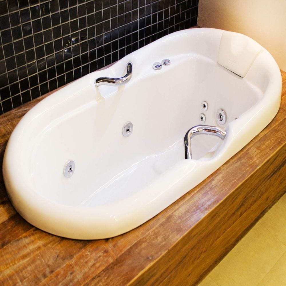 Banheira de Hidromassagem Ouro Fino Acrilnew Premium 1,70m x 90cm x 59cm - 05 Jatos