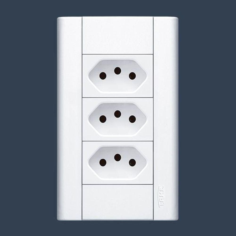 Conj. 3 Tomadas 20A - Fame Modulare - cod. 3125