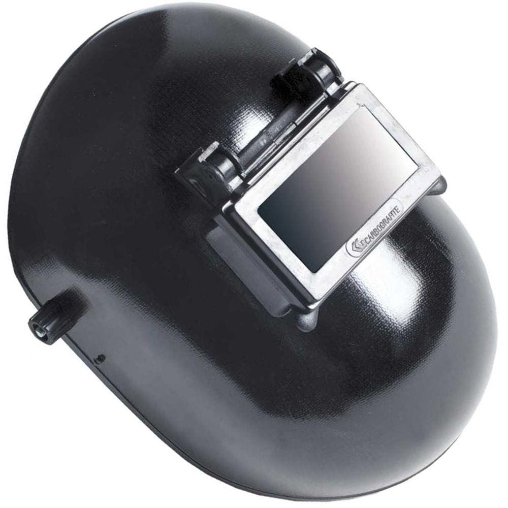 Máscara De Solda Em Celeron Visor Articulado Carbografite