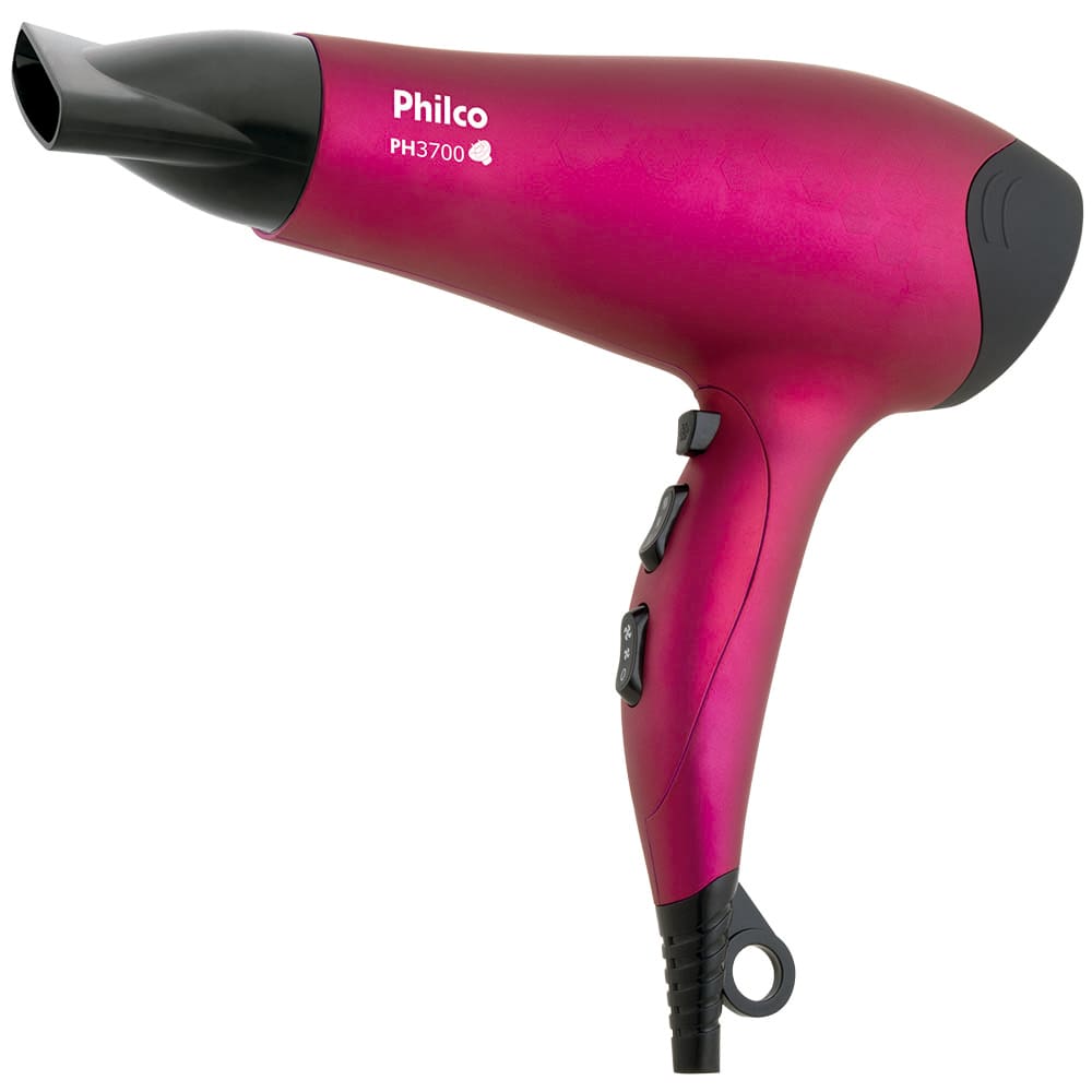 Secador de Cabelos Philco PH3700 Rosa 2000W - 110V