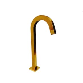 Torneira Tube Bica Alta Gold Matte 1198.GL.TUB.MT