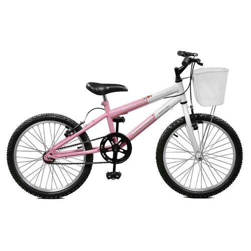 Bicicleta Aro 20 Feminina Serena Rosa | Casas Bahia