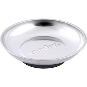 Prato Bandeja Magnetica Redonda Aço Inox 150Mm Vonder