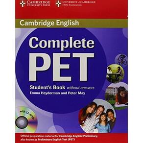 Complete Pet Students Book Without Answers - Cambridge