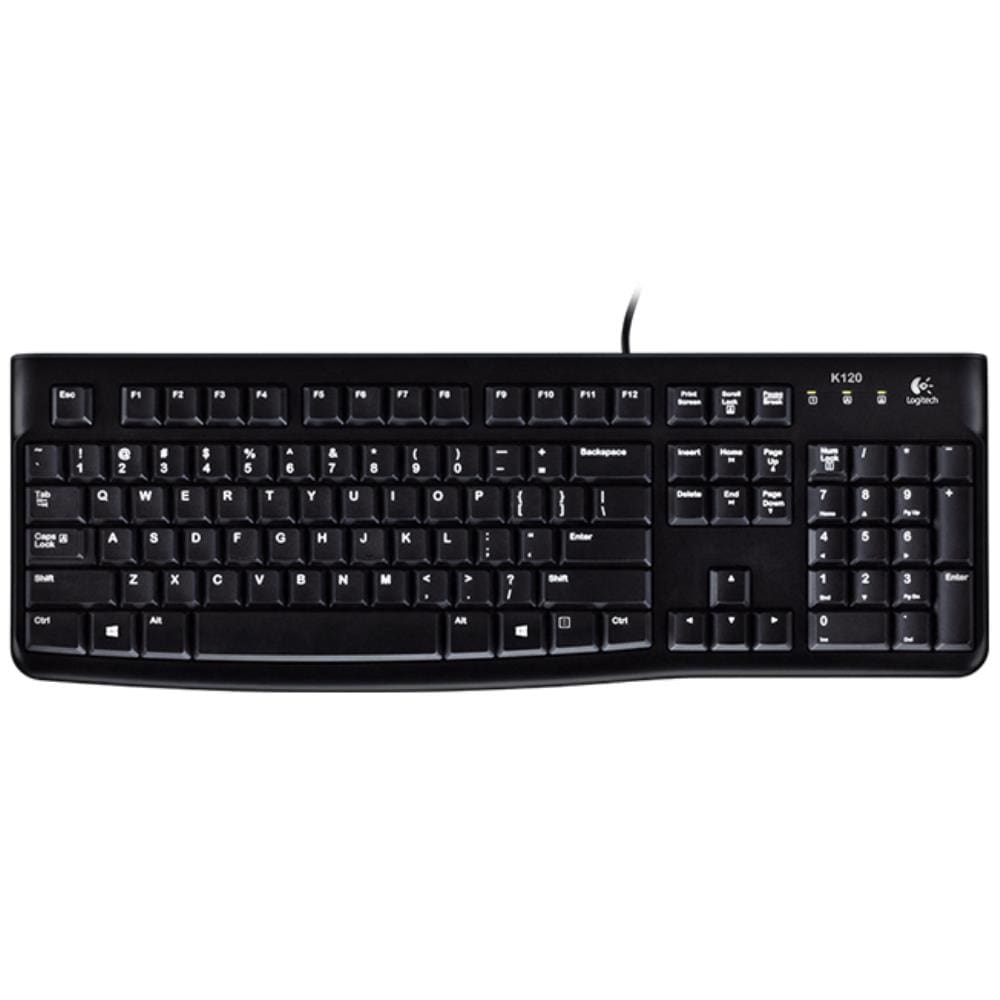 Teclado Usb K120 Preto - Logitech
