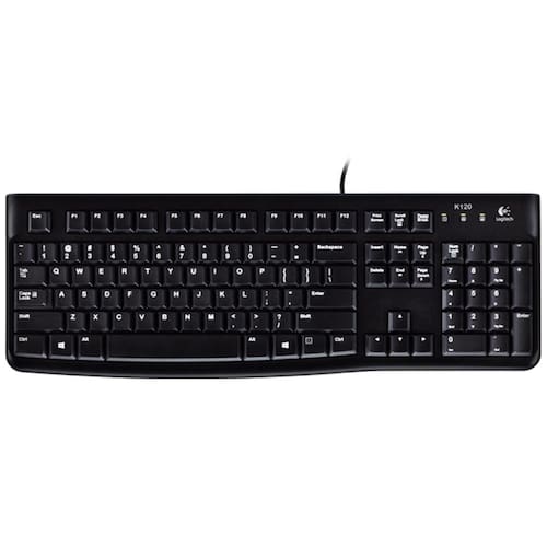 imagem-Teclado Usb K120 Preto - Logitech