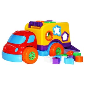 Carrinho Robustus Baby com Blocos Didáticos Diver Toys 639