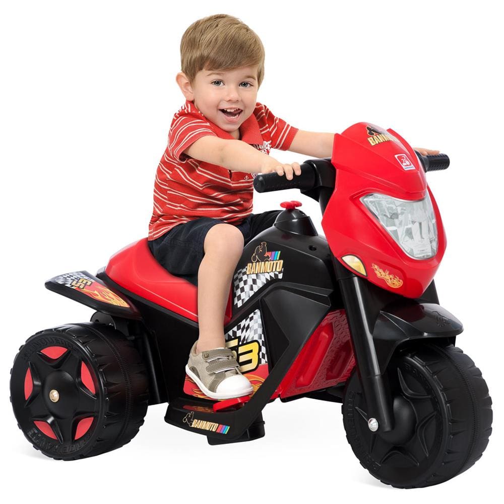 Moto Elétrica Infantil Bandeirante GT2 Turbo 12V Rosa - Bandeirante - 2562  BAND2562