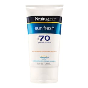 Protetor Solar Neutrogena Sun Fresh Fps 70 Com 120 Ml