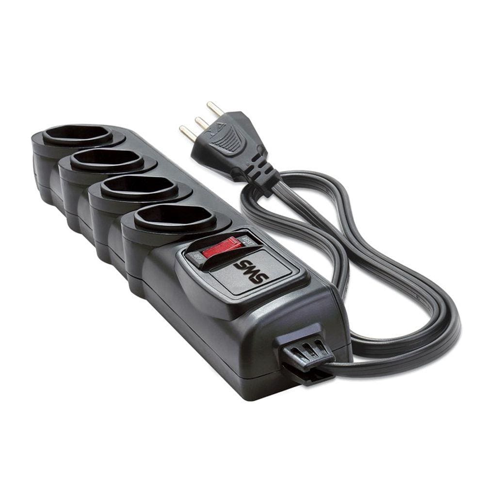 Filtro De Linha Sms 62328 Bivolt Com 4 Tomadas Cabo De 1,3M - 62328