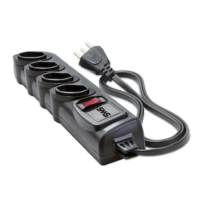 Filtro De Linha Sms 62328 Bivolt Com 4 Tomadas Cabo De 1,3M - 62328