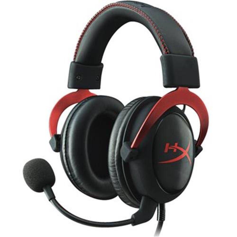 Headset Gamer HyperX 7.1 Cloud II Preto e Vermelho - KHX-HSCP-RD | Casas  Bahia