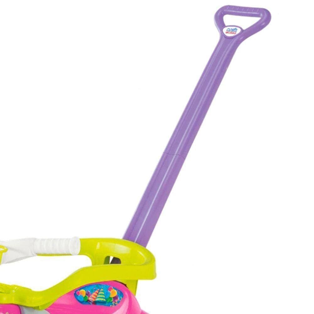 Triciclo Tico Tico Pets Rosa Motoca Infantil Magic Toys 2811 - Casa & Vídeo