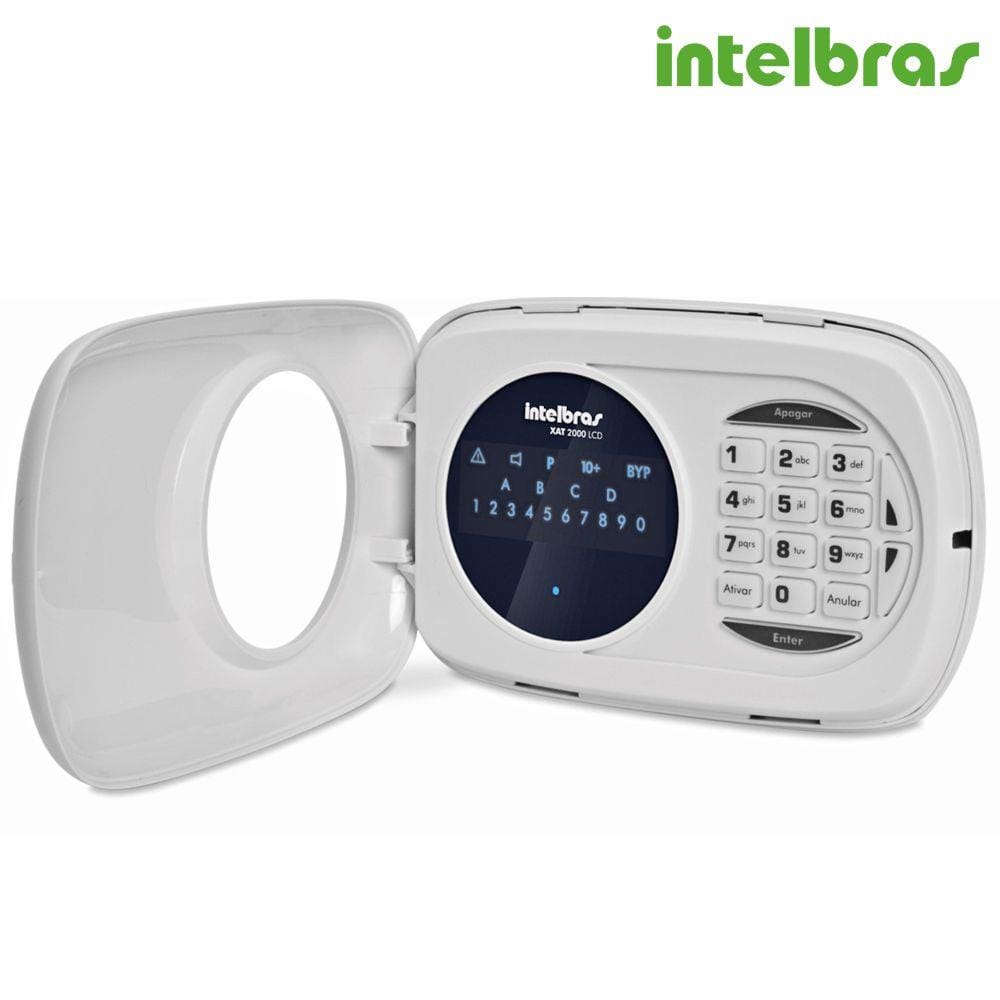 Teclado Para Centrais de Alarme XAT 3000LED 4540020 - Intelbras