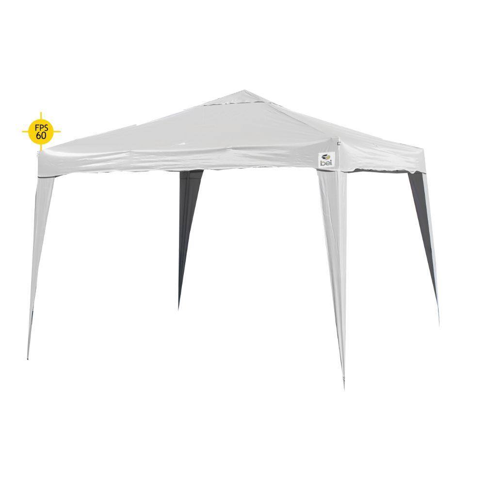 Tenda Gazebo Dobrável 2,4x2,4m - Azul - Bel Fix no Shoptime