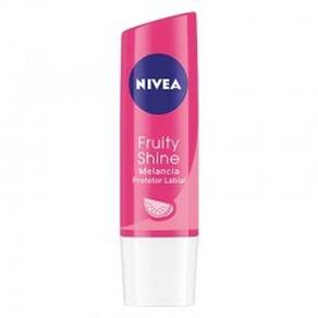 Protetor Labial Nivea Fruity Shine Melancia 4,8G - Incolor