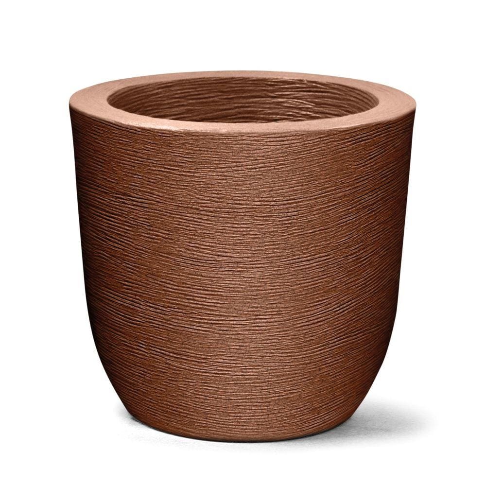 Vaso Grafiato Redondo 40 Ferrugem