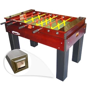 Mesa de Pebolim Klopf com Varões Embutidos e Bonecos de Alumínio Luxo 31050