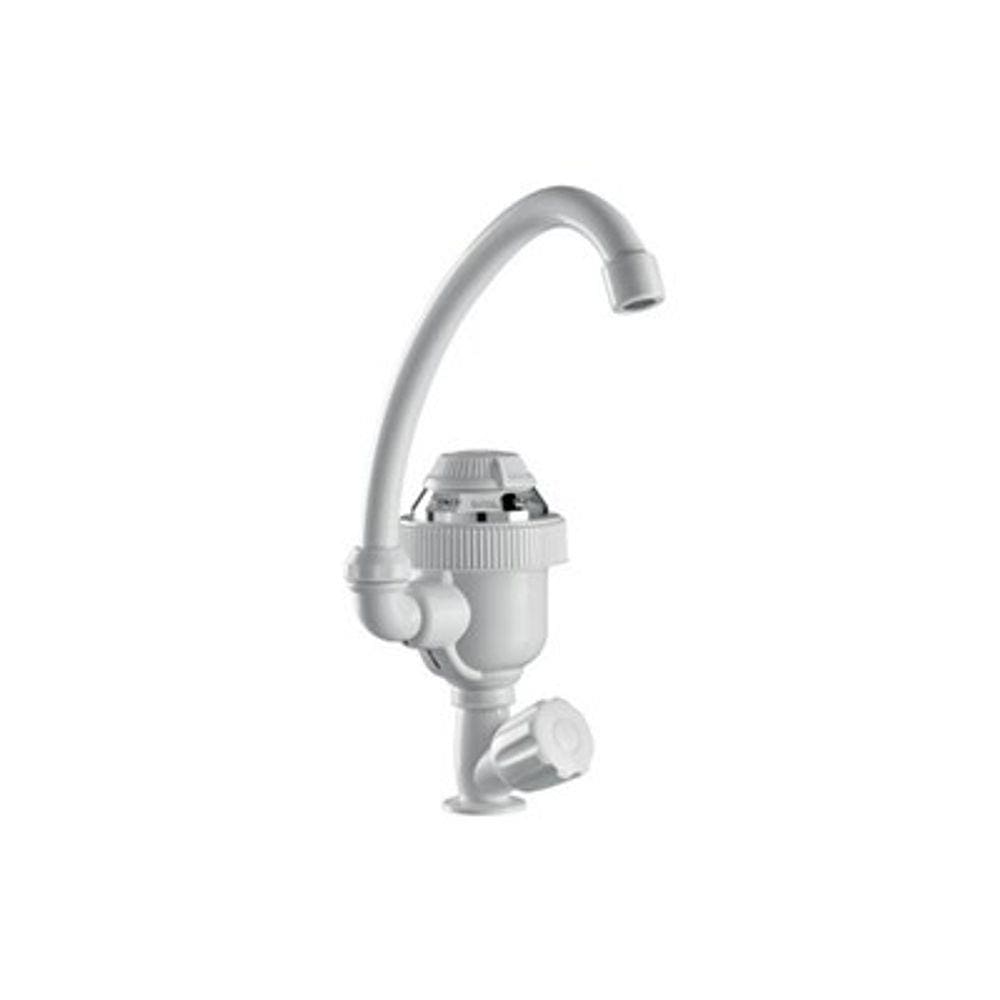 Torneira Elétrica Sintex Bica Alta de Bancada /4400W branca