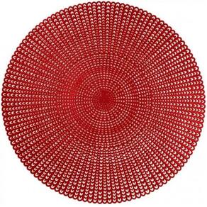 Lugar Americano Macrome Natal Vermelho 41cm - Magizi