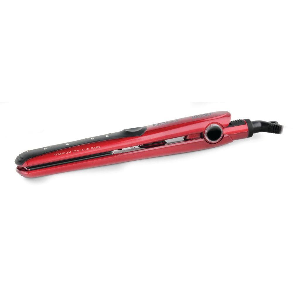Prancha De Cabelo Mallory Diamond Red B90100430 Vermelha 30W - Bivolt