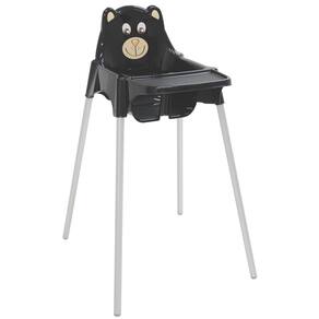 Cadeira Refeição Tramontina Teddy Alta Preto